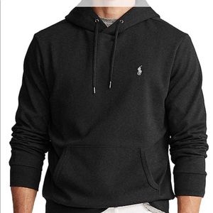Polo Ralph Lauren black Double-Knit hoodie, overall great condition, size XXL